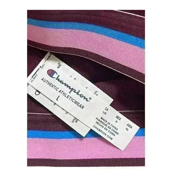 Champion Sport Bra Women's The Authentic Dark Purple Size L Athletic Gym Outdoor - Picture 8 of 8